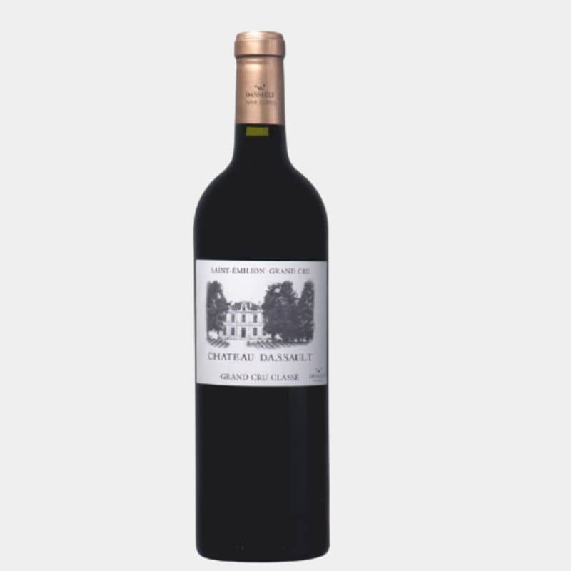 Bouteille de Château Dassault 2015, vin rouge Grand Cru Classé de Saint-Émilion

