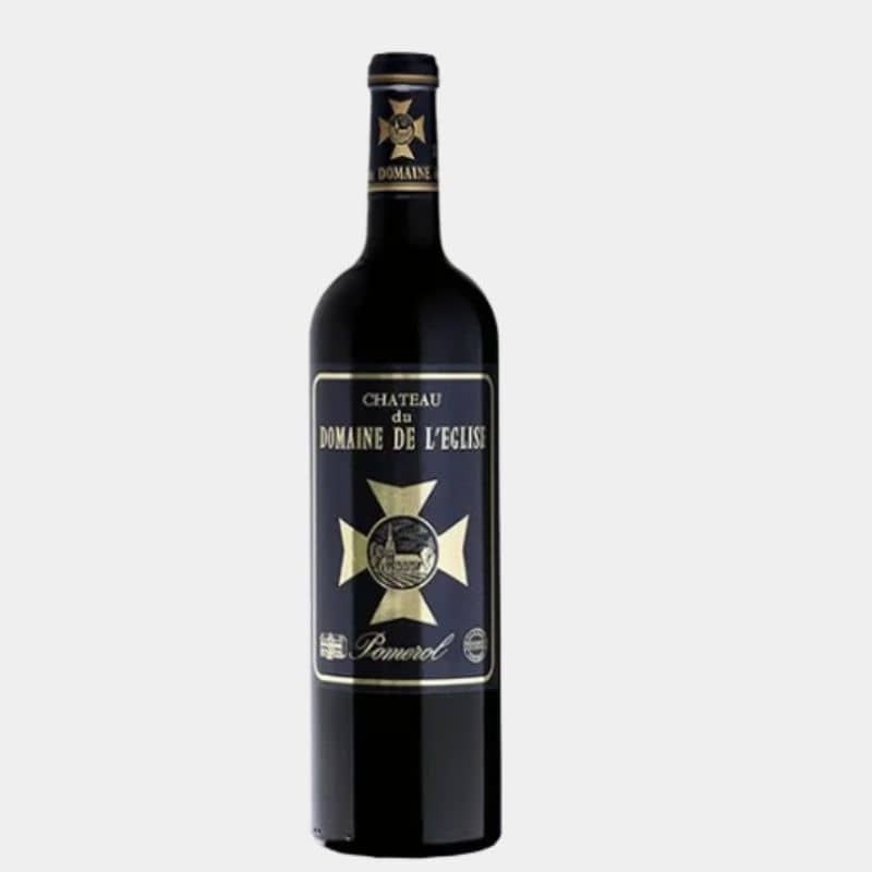 Bouteille de Château du Domaine de l'Église 2018, vin rouge bio de Pomerol