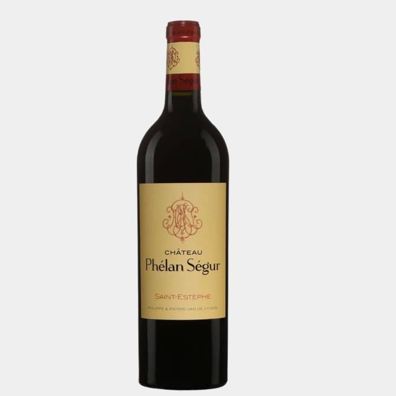 Bouteille de Château Phélan Ségur 2014, vin rouge de Saint-Estèphe

