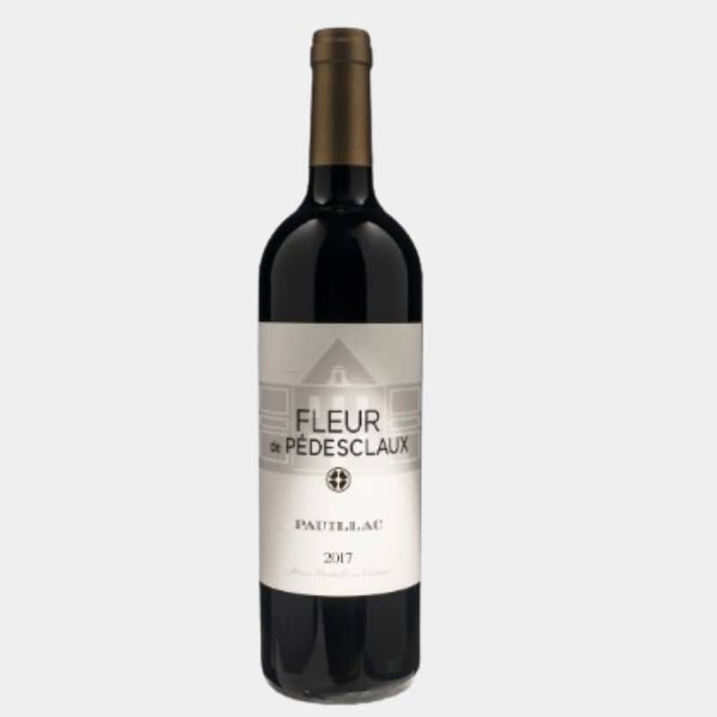 Bouteille de vin Clos du Pédesclaux 2017 – Pauillac, second vin raffiné et fruité

