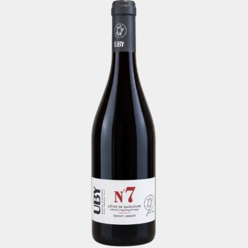 UBY N°7 rouge IGP Côtes de Gascogne Domaine UBY disponible chez Laboxavin